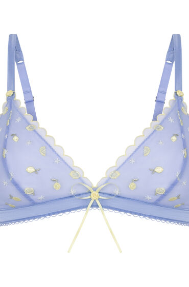 Hunkemöller Bralette Harriet Blauw - Afbeelding 2