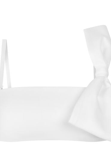 Hunkemöller Bandeau Bikinitop Como Wit - Afbeelding 2