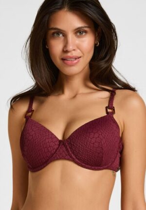Hunkemöller Voorgevormde Beugel Bikinitop Aruba Paars