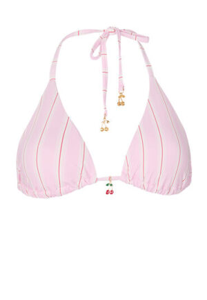 Alternative view of Hunkemöller Triangle Bikinitop Corfu Roze