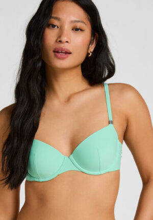 Hunkemöller Voorgevormde Beugel Bikinitop Luxe Groen