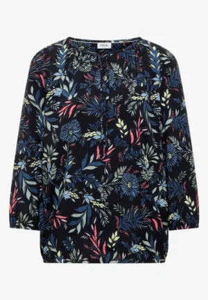 Alternative view of 3/4-mouwen blouse met bloemenpatroon