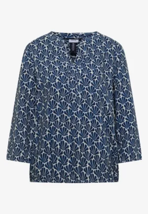 Alternative view of 3/4-mouwen blouse met glitterdetails