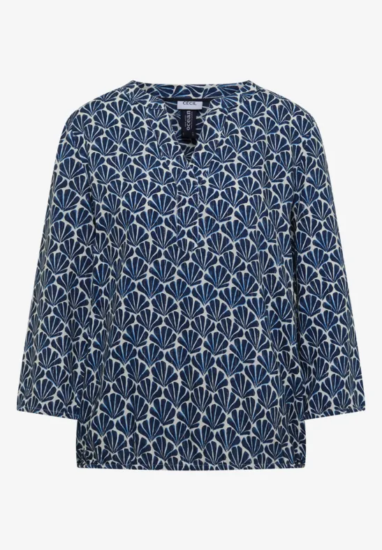 3/4-mouwen blouse met glitterdetails - Afbeelding 2