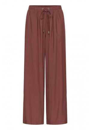 Kaffe - Bruin | unisex | Broek | Bruin | 42 | regular | Kamst mode