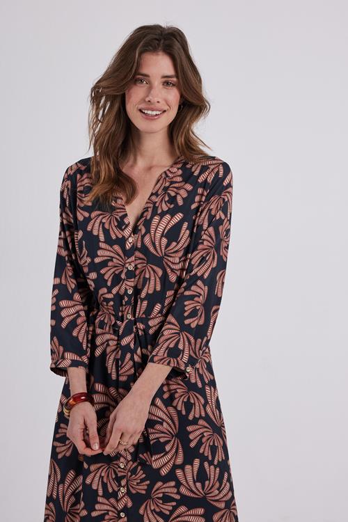 Dress Passion Blue Cocktail print