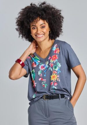 Alternative view of T-shirt Daily Grey Poolparty print