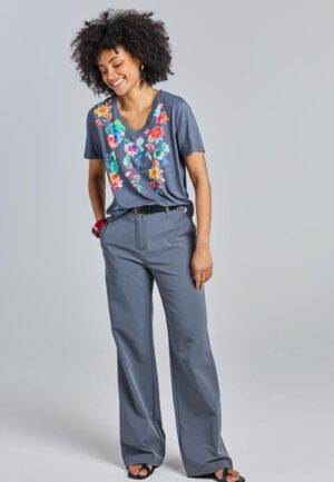 T-shirt Daily Grey Poolparty print