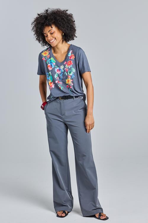 T-shirt Daily Grey Poolparty print