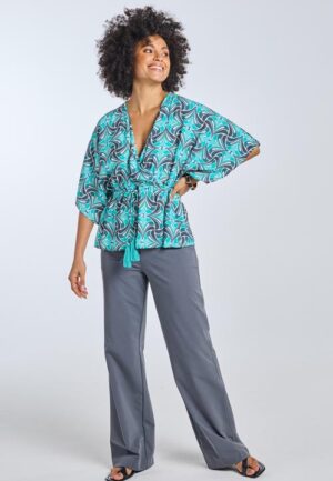 Alternative view of Blouse Cruise Green Breeze L print