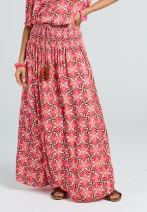 Skirt Magic Pink Wire print