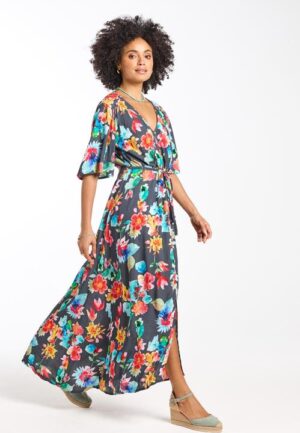 Alternative view of Dress Jazzy Grey Poolparty print