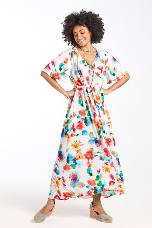 Dress Jazzy White Poolparty print