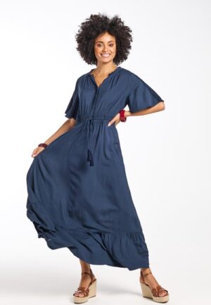 Alternative view of Dress Dance embro Dark blue
