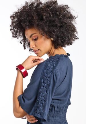 Dress Dance embro Dark blue