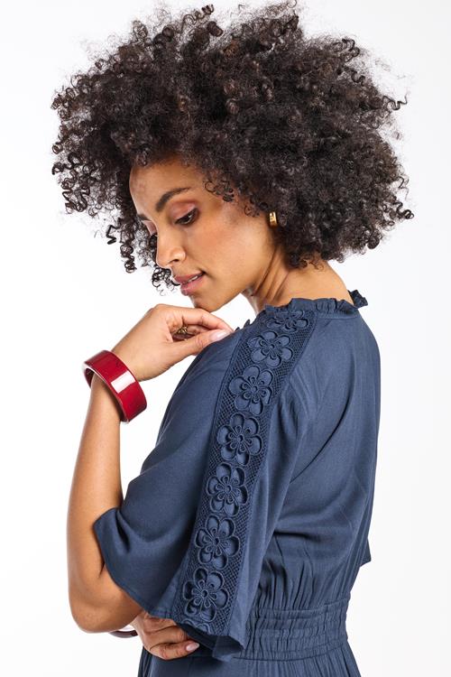 Dress Dance embro Dark blue