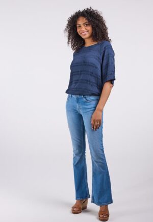 Top Charlotte Dark blue