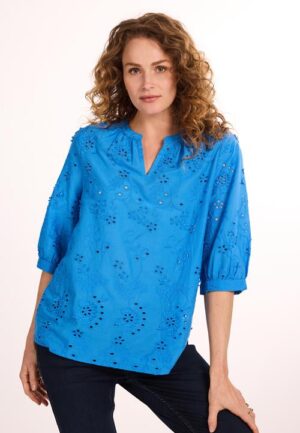Blouse Sala Sonic blue