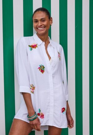 Alternative view of Blouse Relax Fragrance embro