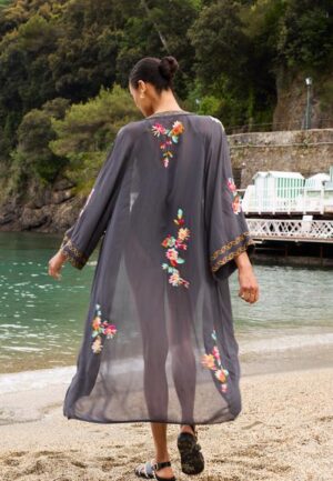 Alternative view of Kimono Poolparty Grey Poolparty embro