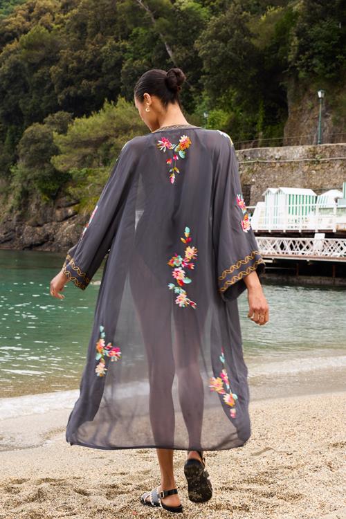 Kimono Poolparty Grey Poolparty embro - Afbeelding 2