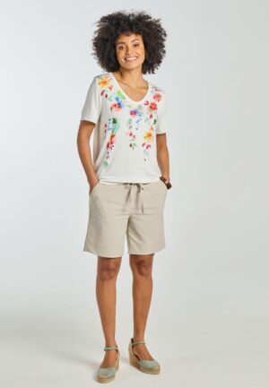T-shirt Daily White Poolparty print