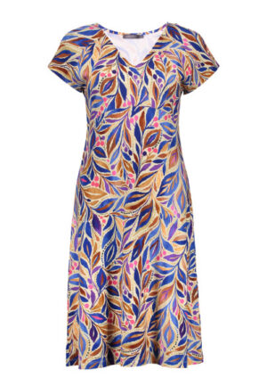 Geisha - Blauw | unisex | Jurk | Blauw | M | regular | Kamst mode