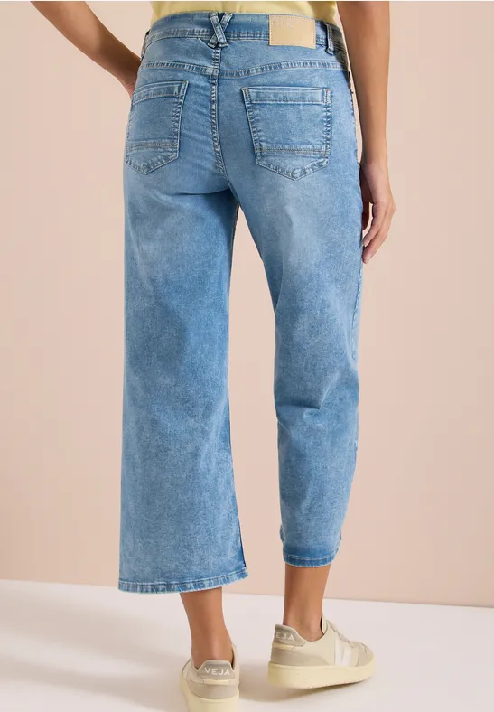 7/8 Wide Leg jeans in Slim Fit - Afbeelding 3