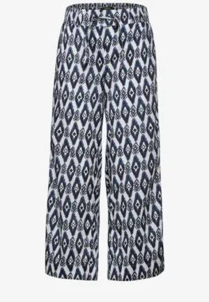 Alternative view of 7/8-broek met print