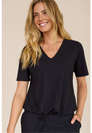 Studio Anneloes - Zwart | Dames | Top | Zwart | M | regular | Kamst mode