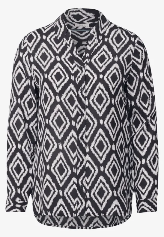 Bedrukte lange blouse - Afbeelding 2