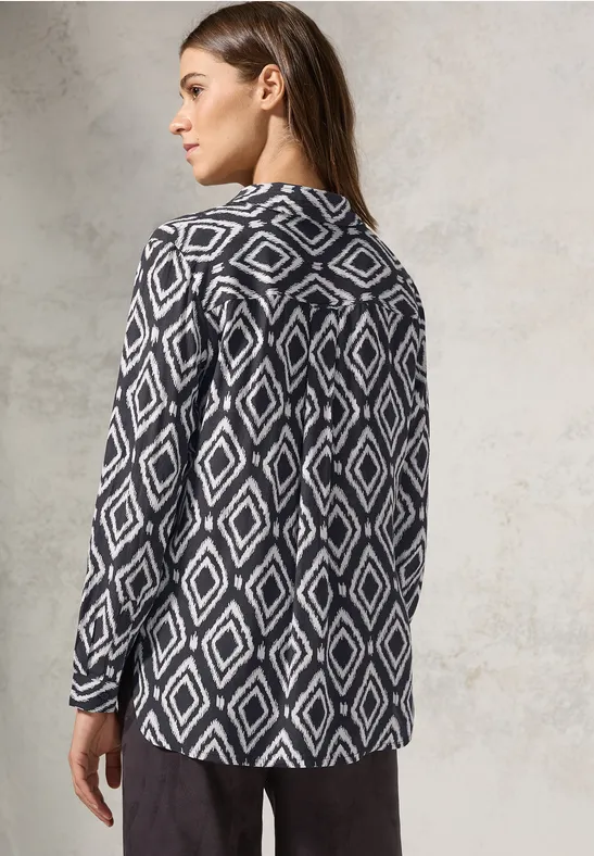 Bedrukte lange blouse - Afbeelding 3