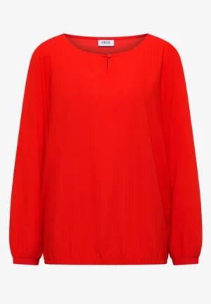 Alternative view of Blouse in effen kleur