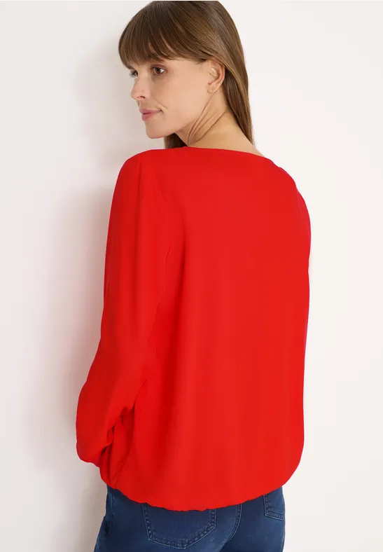 Blouse in effen kleur - Afbeelding 3