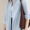 Blouse in lange stijl