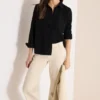 Blouse met lange mouwen