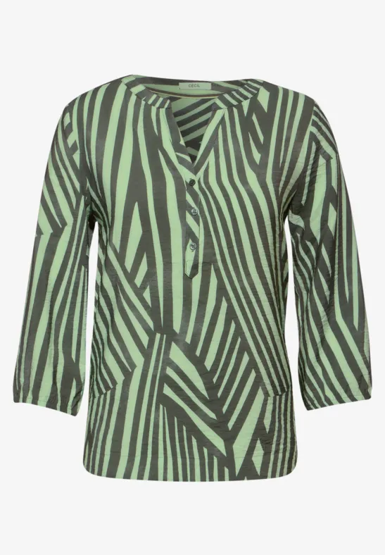 Blouse met strepen - Afbeelding 2