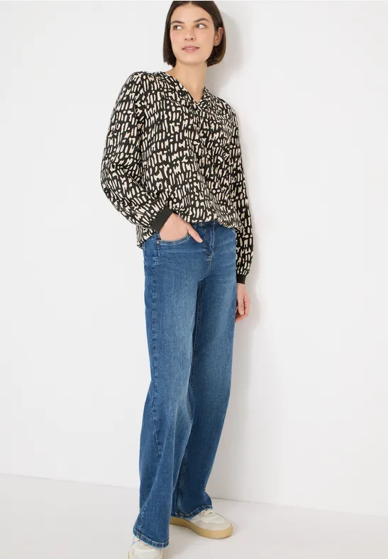 Blouse met trekkoord