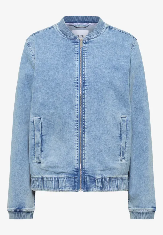 Blouson in denimkwaliteit met ritssluiting - Afbeelding 2