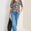 Breakaway shirt met print