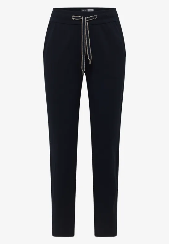Broek in effen kleur - Afbeelding 2