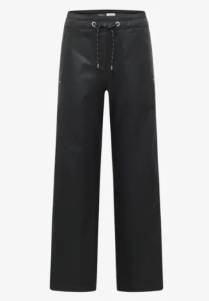 Alternative view of Broek met gecoate Wide Legs