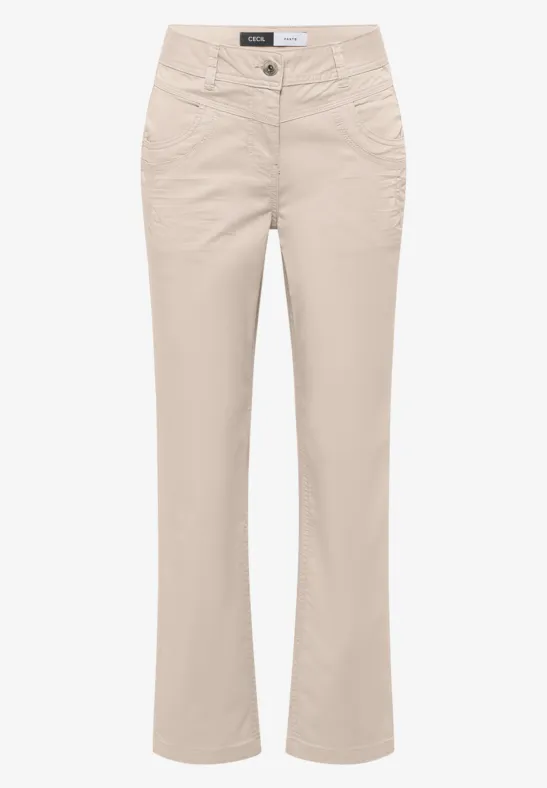 Broek met gewassen look - Afbeelding 2