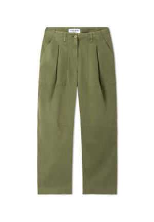 Cambio - Groen | Dames | Broek | Groen | 42 | regular | Kamst mode