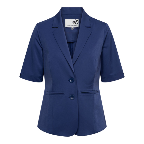 &Co - Blauw | Dames | Blazer | Blauw | 3XL | regular | Kamst mode
