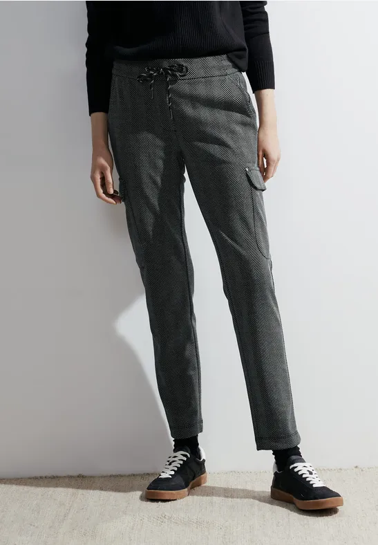 Casual fit cargobroek