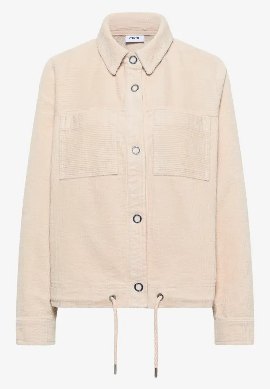 Corduroy jas met trekkoord - Afbeelding 2