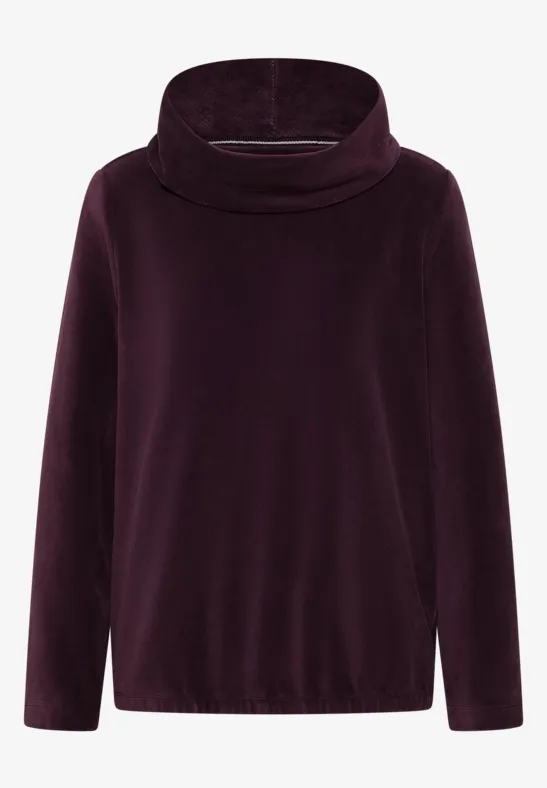 Corduroy shirt met grote kraag - Afbeelding 2