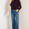 Corduroy shirt met grote kraag
