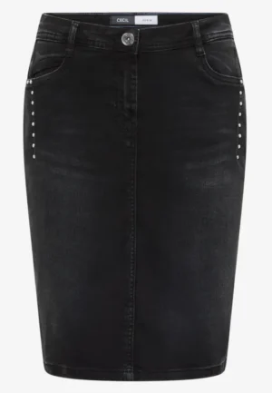 Alternative view of Denim rok met studs